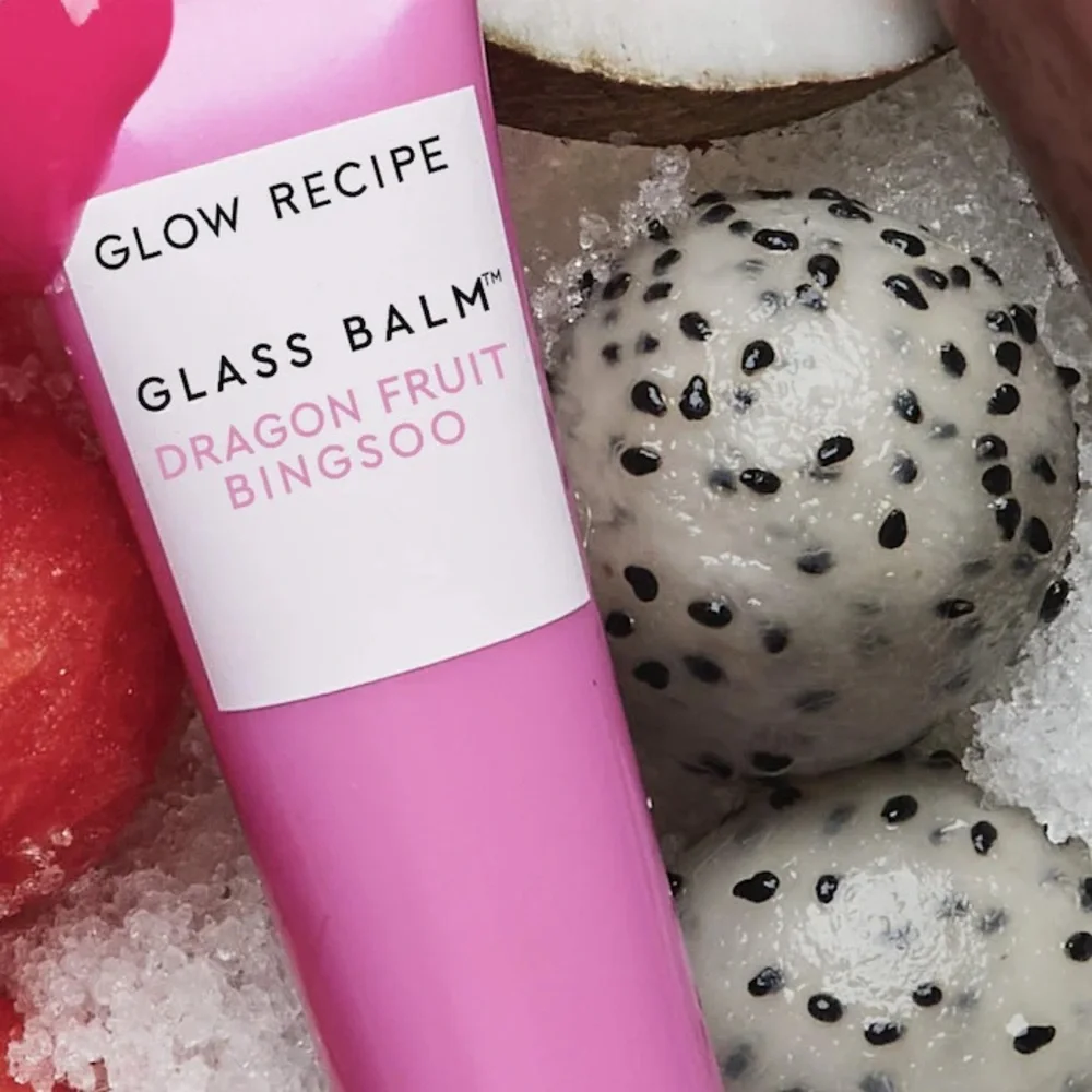 Glow Recipe DRAGONFRUIT BINGSOO Glass Balm Lip Treatment for Shine & Hydration 🆕